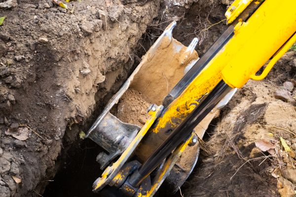 Cost of Downspout Trenching in Roswell