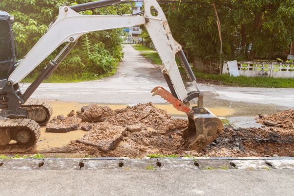 Cost of Water Line Excavation in Roswell