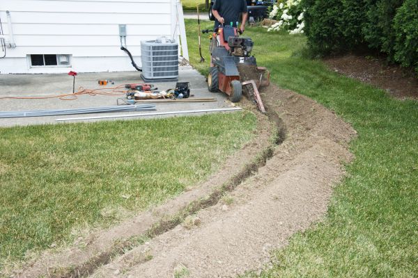 Cost of Electrical Trenching Service in Roswell