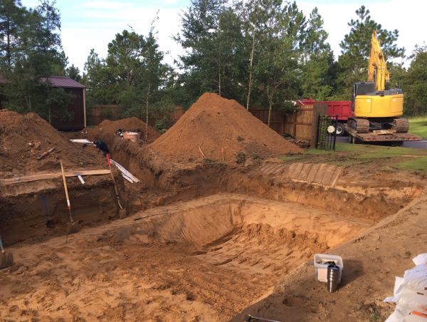 Cost of Pool Site Excavation in Roswell